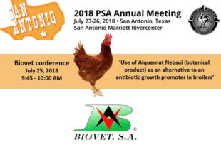 Biovet S.A. will participate in the «2018 PSA Annual Meeting» in San Antonio, Texas, USA