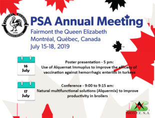 Biovet presents trials on Alquernat Immuplus and Alquermix line in the PSA of Canada