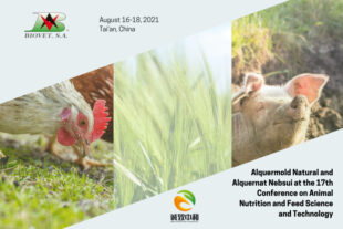 Alquermold Natural and Alquernat Nebsui at the 17th Conference on Animal Nutrition and Feed Science and Technology