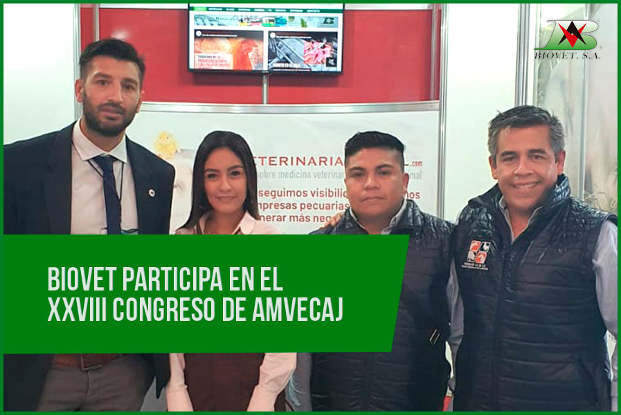 BIOVET participa en el XXVIII Congreso de AMVECAJ