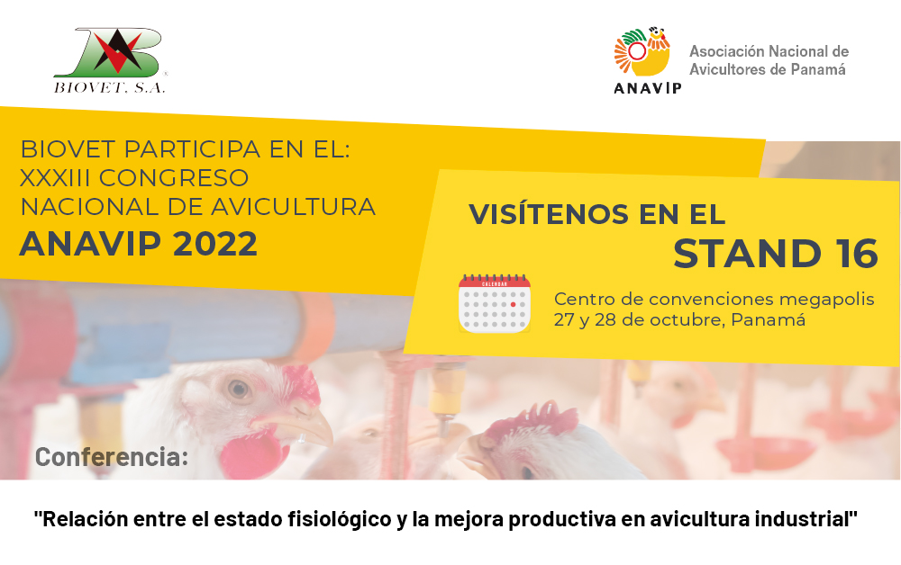 BIOVET S.A. en el Congreso Nacional de Avicultura de ANAVIP